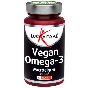 Lucovitaal Vegan Omega 3 Microalgen 60 stuks