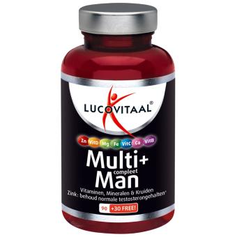 Lucovitaal Multivitamine Man 120 stuks