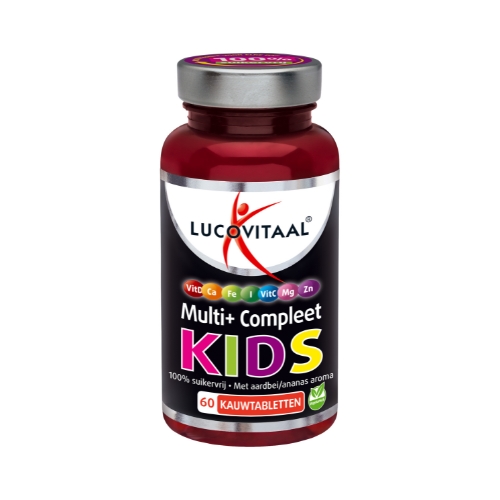 Lucovitaal Multi+ Compleet Kids Kauwtabletten 60 stuks