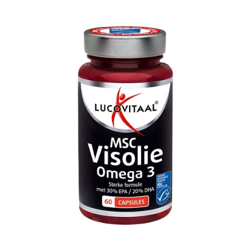 Lucovitaal MSC Visolie Omega 3 Capsules 60 stuks