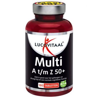 Lucovitaal multi+ a/z 50+  180ST