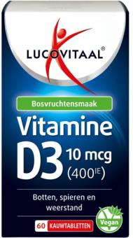 Lucovitaal  D3 10mcg (400IE) Vegan 60ST