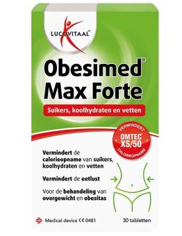 Lucovitaal Obesimed Max Forte 30 stuks