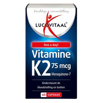 Lucovitaal Vitamine K2 75 mcg  60 stuks