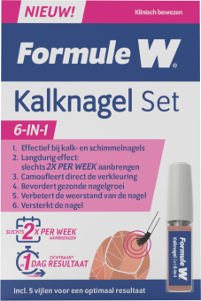 Formule W Kalknagel Set 6-in-1 1ST