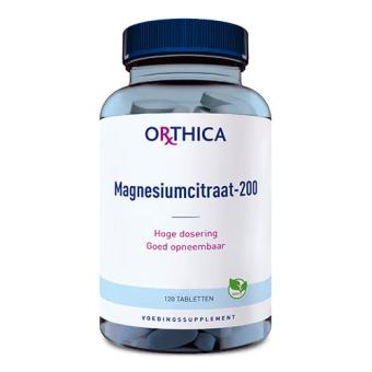 ORTHICA MAGNESIUMCITRAAT-200 TABLET 120 ST