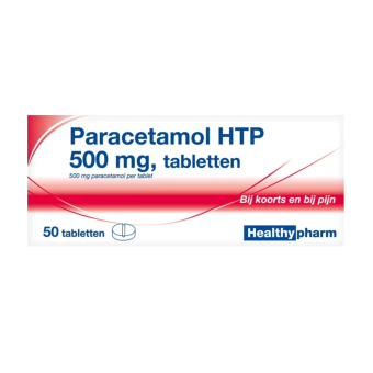 Healthypharm Paracetamol 500mg 50 stuks
