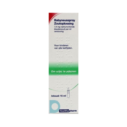 Healthypharm Zoutoplossing Babyneusspray 15ml