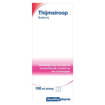 Healthypharm Thijmsiroop Suikervrij 150ml
