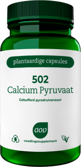 AOV  502 CALCIUM PYRUVAAT VEGACAPS 500MG 60 ST