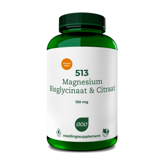 AOV 513 Magenesium Bisglycinaat & Citraat 180 stuks