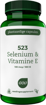 AOV  523 SELENIUM/VITAMINE E CAPS 100MCG/300IE 60 ST