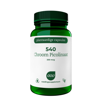 AOV 540 Chroom Picolinaat 200mcg Vegacaps 60 stuks