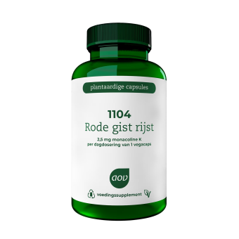 AOV 1104 Rode Gist Rijst Extract Vegacaps 90 stuks