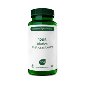 AOV 1205 Biotica Met Cranberry Vegacaps 60 stuks