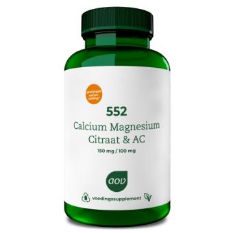 AOV  552 CALCIUM & MAGNESIUM AC TABLET 150MG/100MG 60 ST