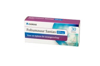 Sanias Foliumzuur tabletten 0,5mg 30 stuks