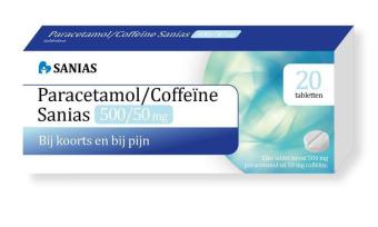Paracetamol/Coffeine Tablet 500/50mg 20st