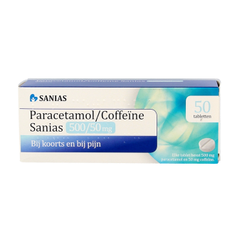 Paracetamol/Coffeine Tablet 500/50mg 50st