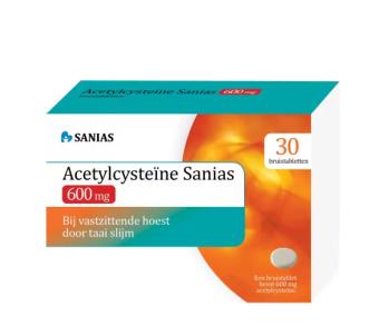Acetylcysteine Bruistablet 600mg 30st