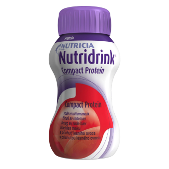 Nutridrink Compact Protein Verfrissende Rode Vruchten 4X125ml