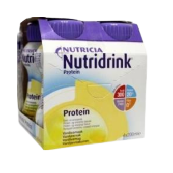 Nutridrink Protein Vanillesmaak 4X200ml
