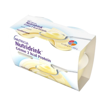 Nutridrink 2 Kcal Protein Creme Vanille 4X200ml