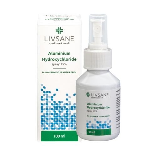 Livsane Livsane Aluminium Hydroxychloride spray 15% 100 ml
