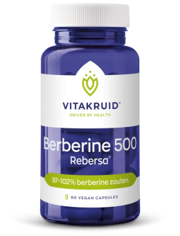 Vitakruid Berberine 500 Vegan Capsules 60 stuks