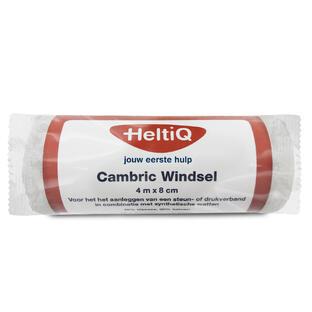HeltiQ Cambric Windsel 4 m x 8 cm