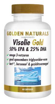 Golden Naturals Visolie Gold 50% EPA & 25% DHA 60 capsules