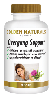 Golden Naturals Overgang Support 60 capsules