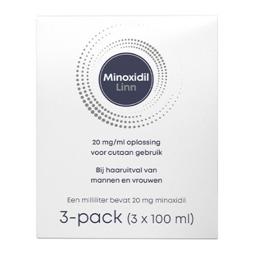Linn Minoxidil 2% Lotion 3x100ml