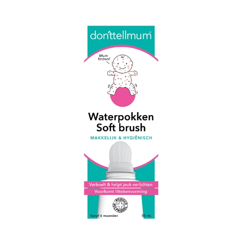 Donttellmum Waterpokken Soft Brush 50ml