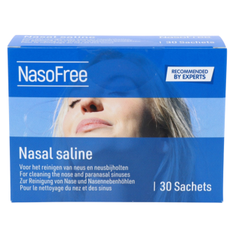 Nasofree Nasaal Spoelzout Sachet 2,5g 30 Stuks