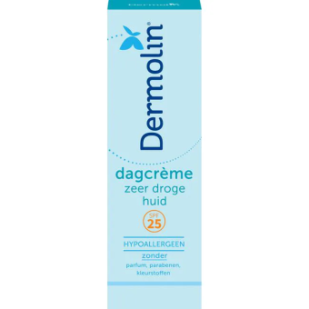 Dermolin Dagcreme zeer droge huid SPF 25 50 ml