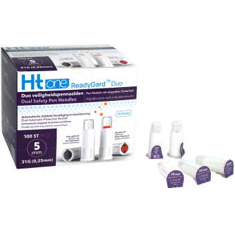 Ht One Readygard Duo Veiligheidspennaald 5mm/31g