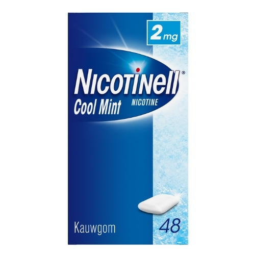 Nicotinell Kauwgom Cool Mint 2mg 48 stuks