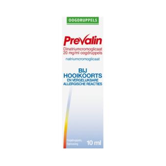 Prevalin Dinatriumcromoglicaat 20mg/ml Oogdruppels 10ml