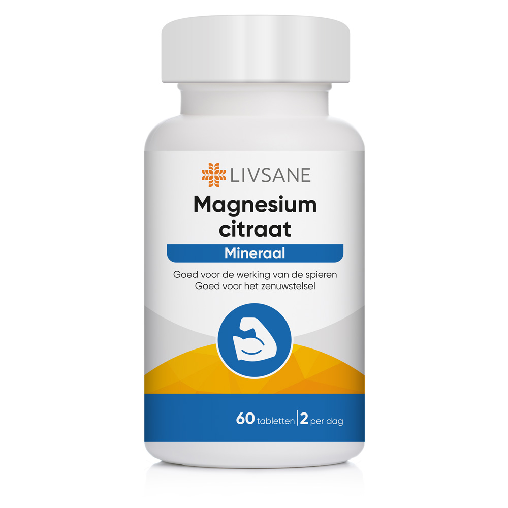 Livsane Magnesium citraat 60 stuks
