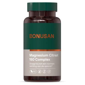 Bonusan Magnesium Citraat Complex gecoate tablet 150mg 60 stuks