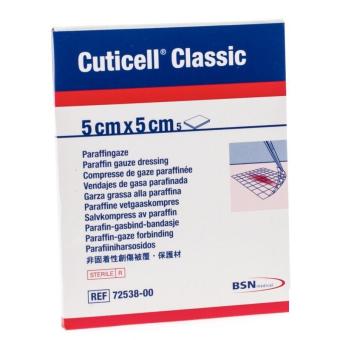 Cuticell Classic Zalfgaas 5cmx5cm 5 Stuks