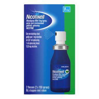 Nicotinell Mint Mondspray 2x 1MG/DO 15ml