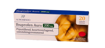 Auro Ibuprofen Dragees 200mg 20 stuks