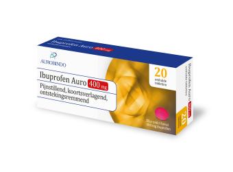 Auro Ibuprofen Dragees 400mg 20 stuks