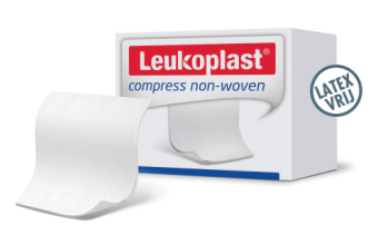 Leukoplast Compress Non-Woven 5x5cm 4ply 100 Stuks