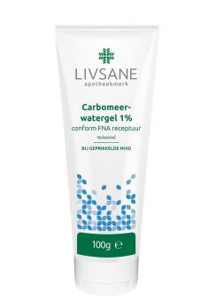 Livsane Carbomeerwatergel 1% 100g