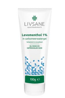 Livsane Levomenthol 1% Carbomeerwatergel 100g