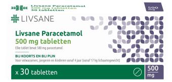 Livsane Paracetamol 500 mg Tabletten 30 stuks
