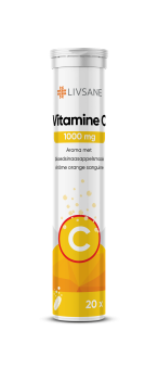 LIVSANE Vitamine C Bruistablet 1000mg 20 stuks